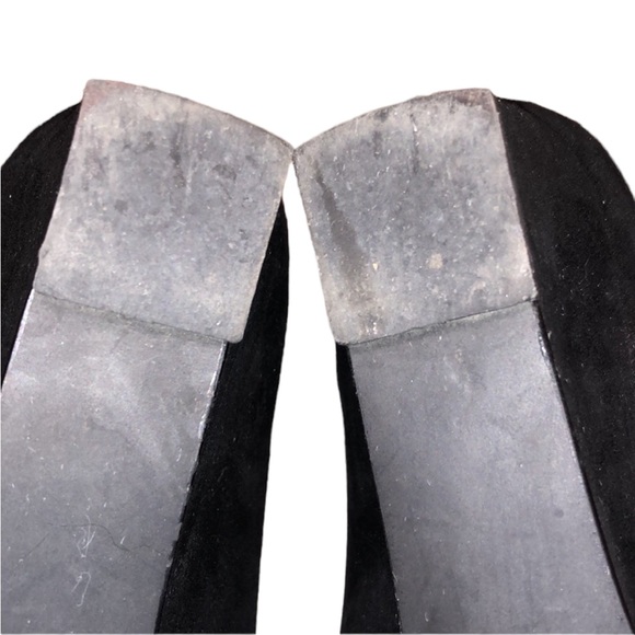 Stuart Weitzman Black Suede Wedge - Picture 11 of 15